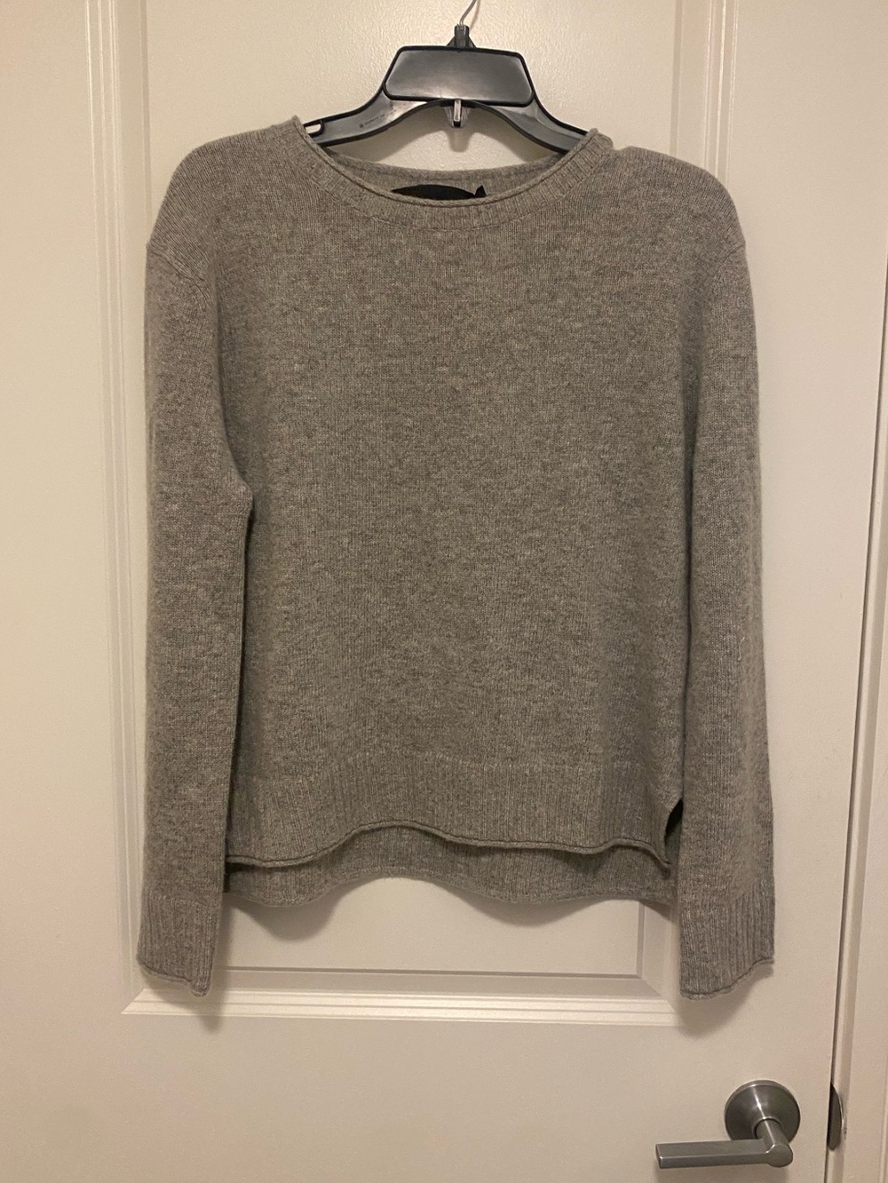Jenni Kayne Light Gray Crewneck Sweater S